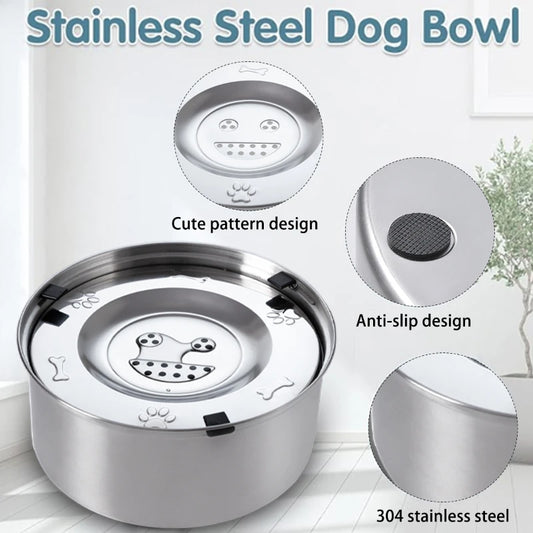 Stainless Steel Cat/Dog Floating Bowl