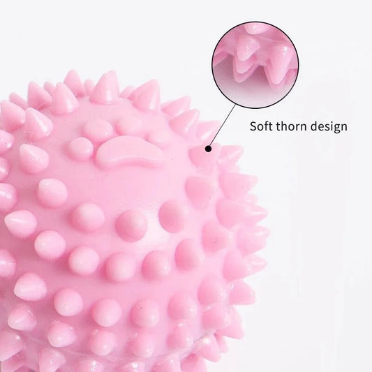 Interactive Rubber Chewing Ball Toy for Dogs and Cats