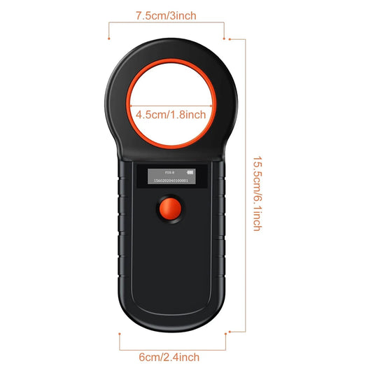 134.2KHz RFID Animal Reader