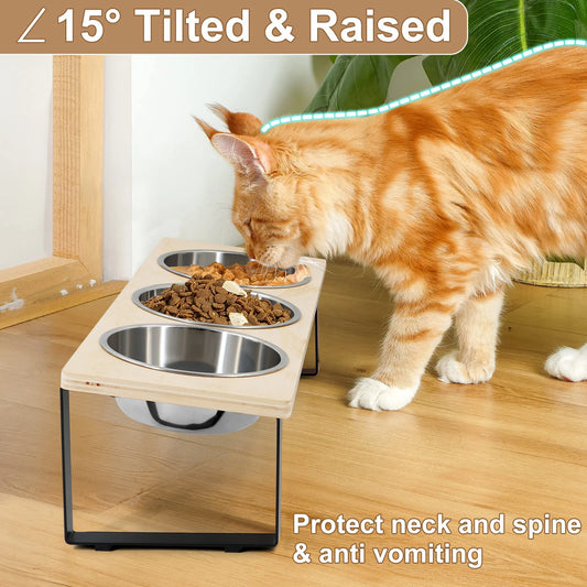 Elevated Cat Bowl Feeder