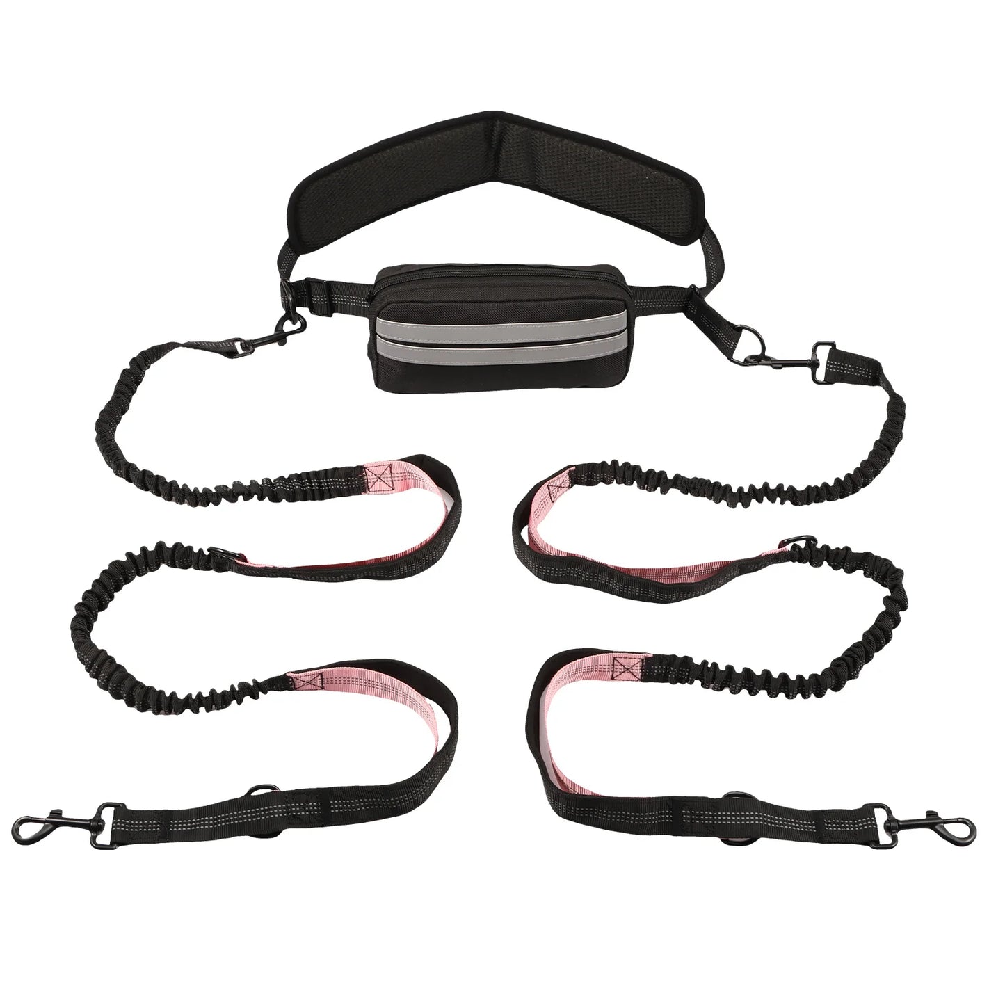 Hands Free Reflective Dog Leash