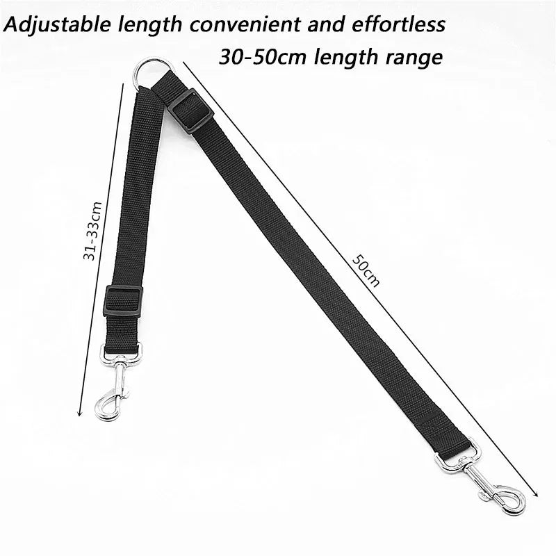 Adjustable Double Dog Trainer Lead