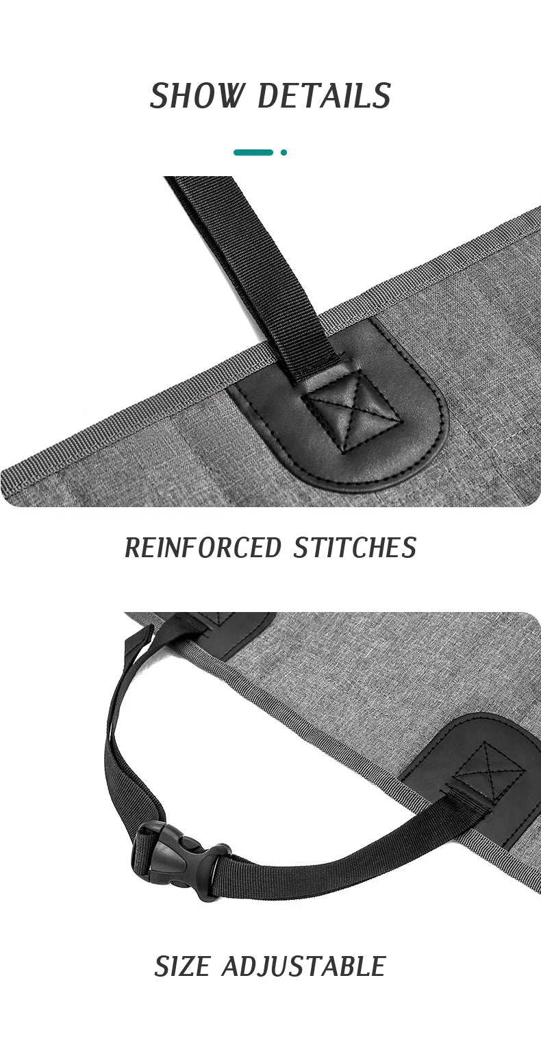 CAWAYI KENNEL Pet Car Seat Cover for Dogs and Cats