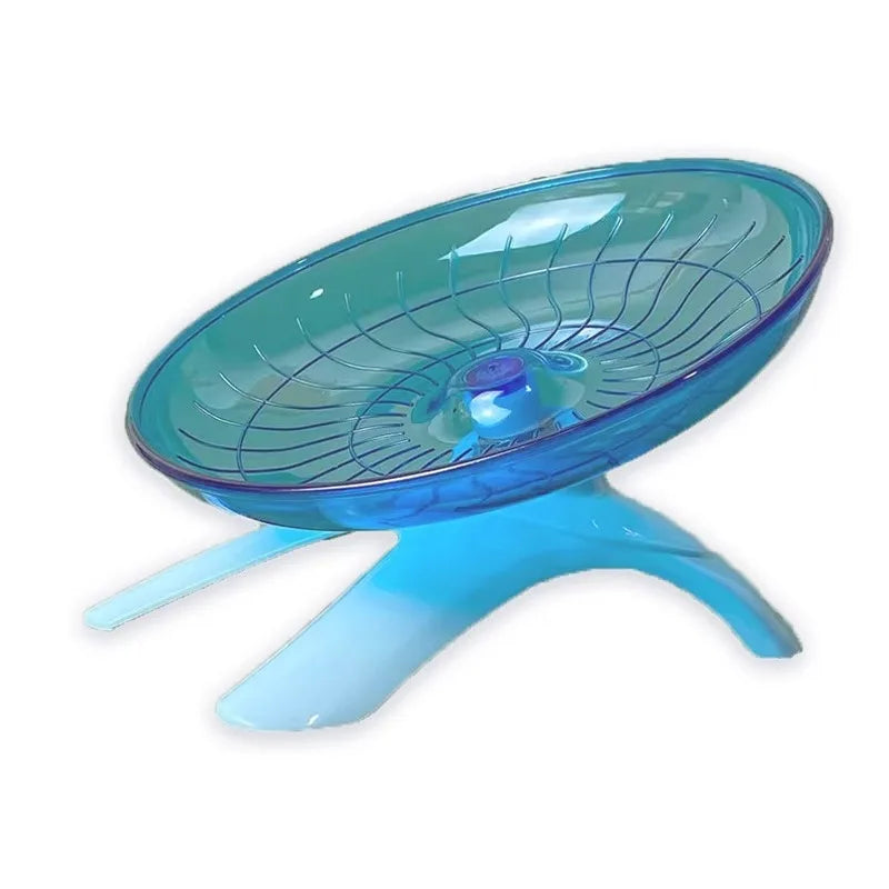 Flying Saucer Exercise Wheel for Small Pets - Hamsters Mice Hedgehogs
