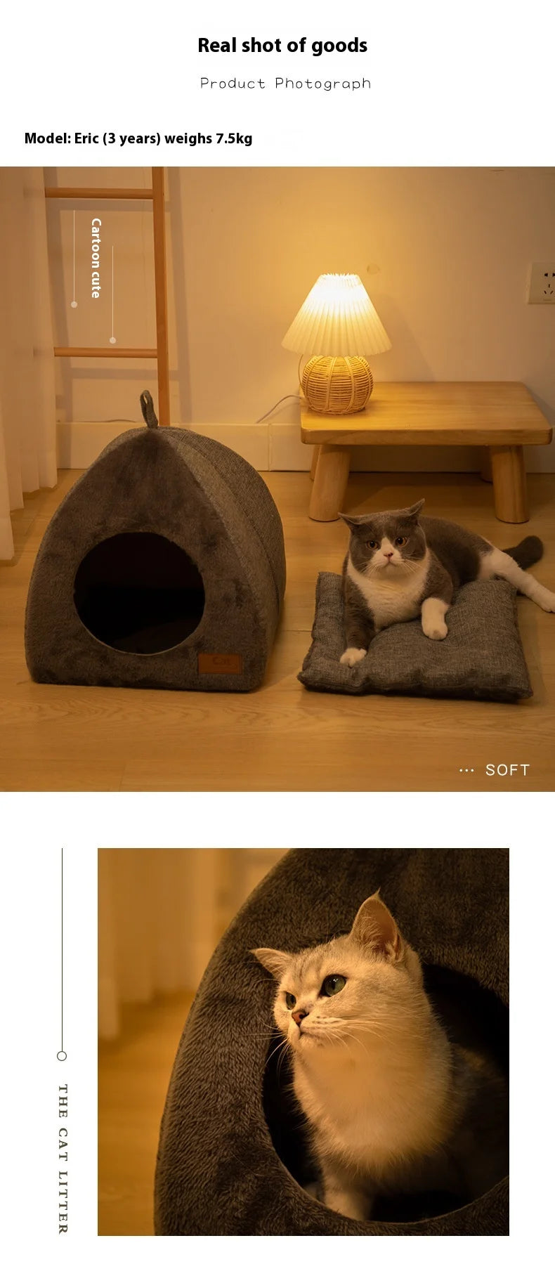 Triangle Cat Nest/House
