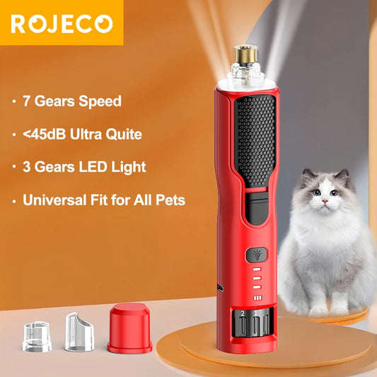 ROJECO Pet Electric Nail Grinder