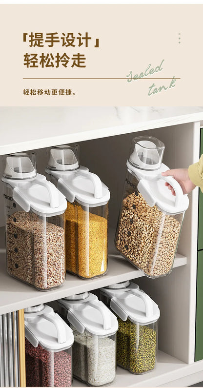 Moisture-Proof Storage Container for Pet Food Snacks