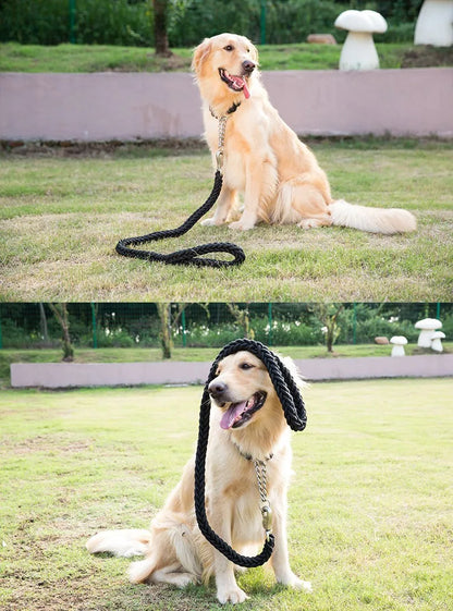 Strong 5-Foot Braided Dog Leash