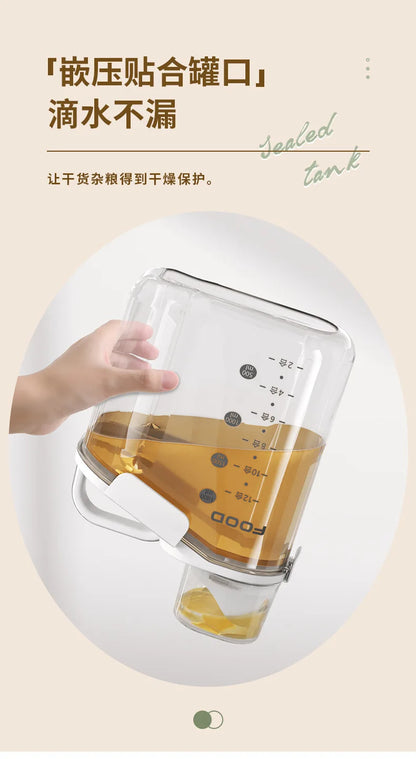 Moisture-Proof Storage Container for Pet Food Snacks