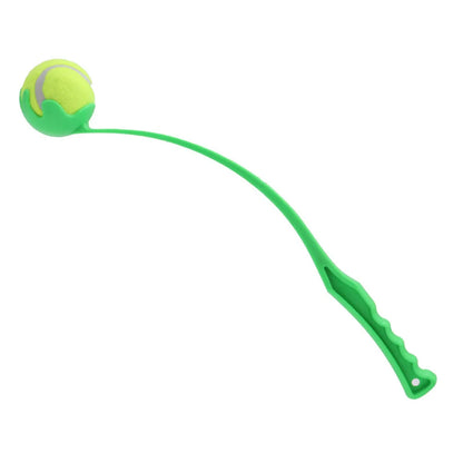 Pet Ball Launcher Stick - Hands-Free Dog Ball Thrower