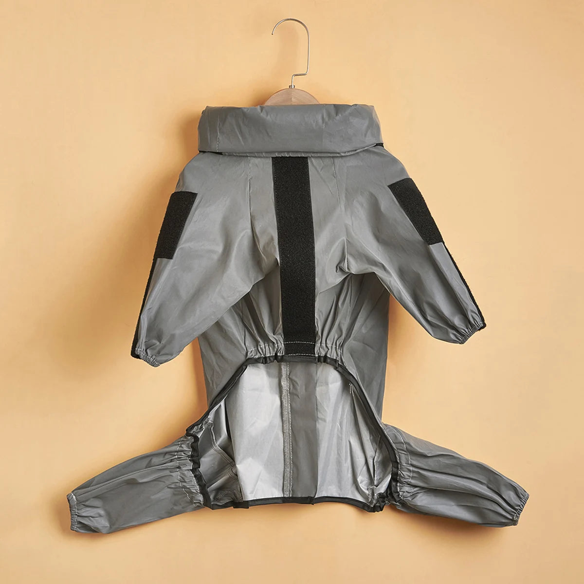 Outdoor Large Dog Reflective Raincoat