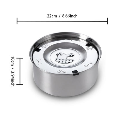 Stainless Steel Cat/Dog Floating Bowl