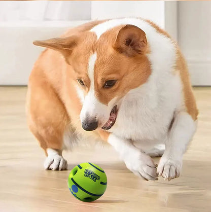 Wobble Wag Giggle Glow Ball for Dogs and Cats