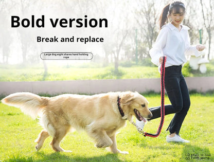 Strong 5-Foot Braided Dog Leash