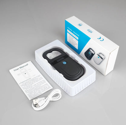 Black Animal RFID Reader 134.2KHz 125kHz