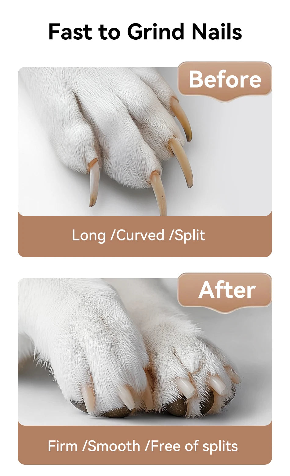 ROJECO Pet Electric Nail Grinder
