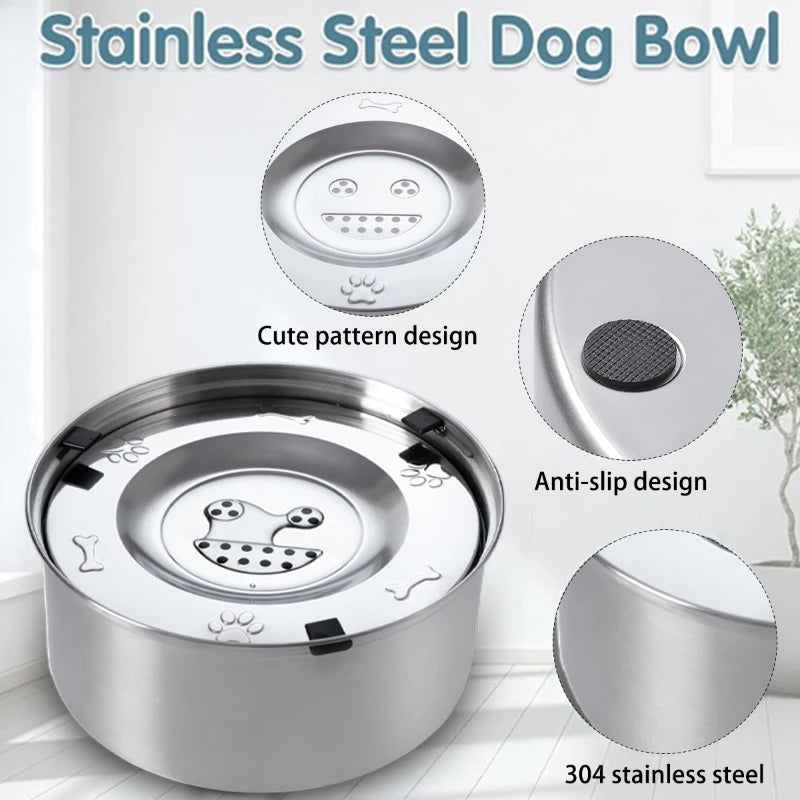 Stainless Steel Cat/Dog Floating Bowl