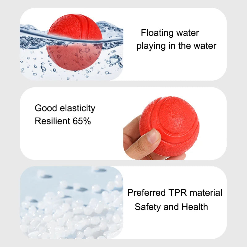 MADDEN S-XL Sizes Solid Rubber Balls for Dogs and Cats