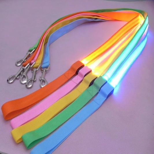 Luminous LED Light Up Dog Leash