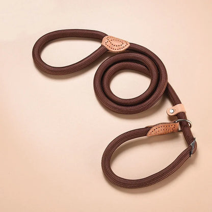 Braided Slip Rope Lead Dog Leash
