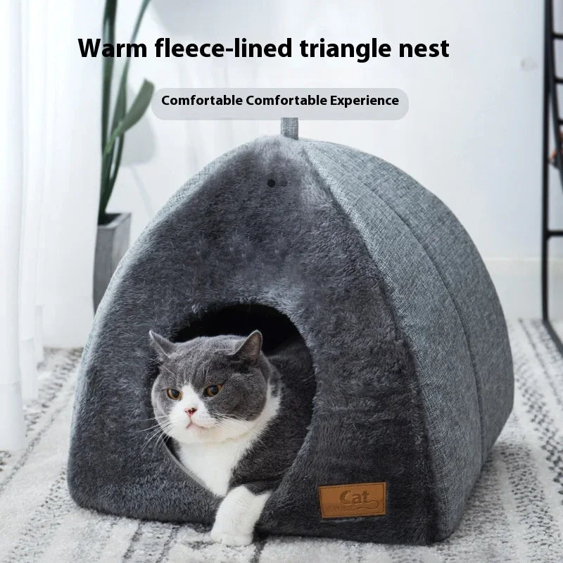 Triangle Cat Nest/House