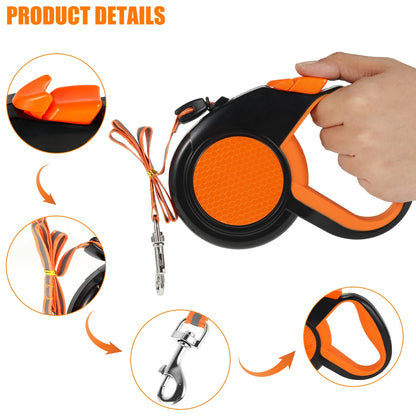 Hands Free Reflective Dog Leash