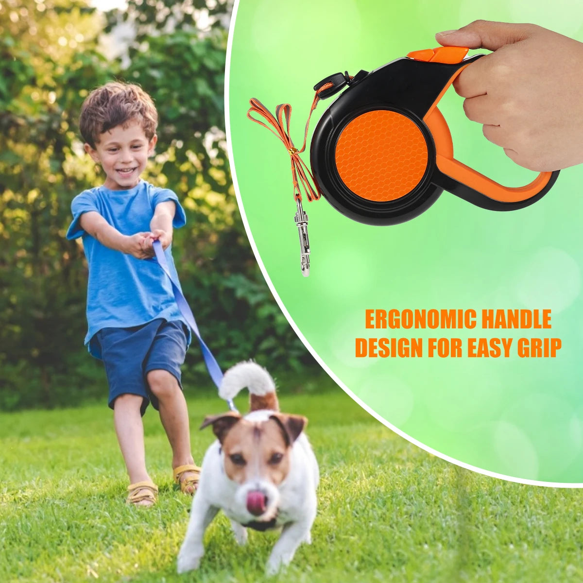 Hands Free Reflective Dog Leash
