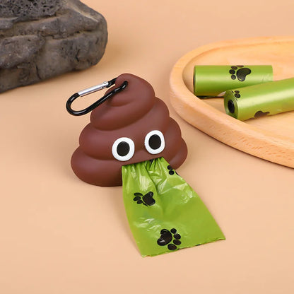 Creative Poop Shaped Waste Bag Dispenser