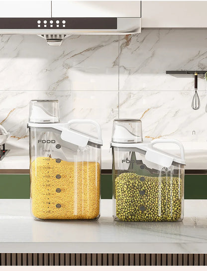 Moisture-Proof Storage Container for Pet Food Snacks