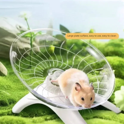 Flying Saucer Exercise Wheel for Small Pets - Hamsters Mice Hedgehogs