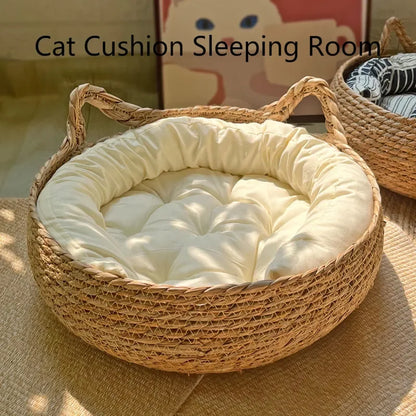 Four Seasons Pure Handmade Vine Woven Cat or Dog Nest