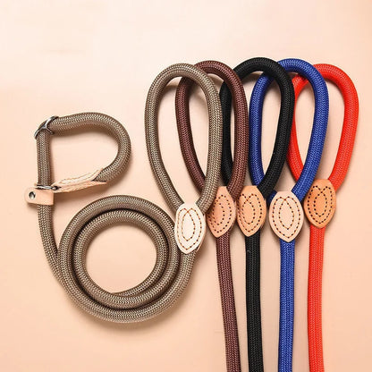 Braided Slip Rope Lead Dog Leash