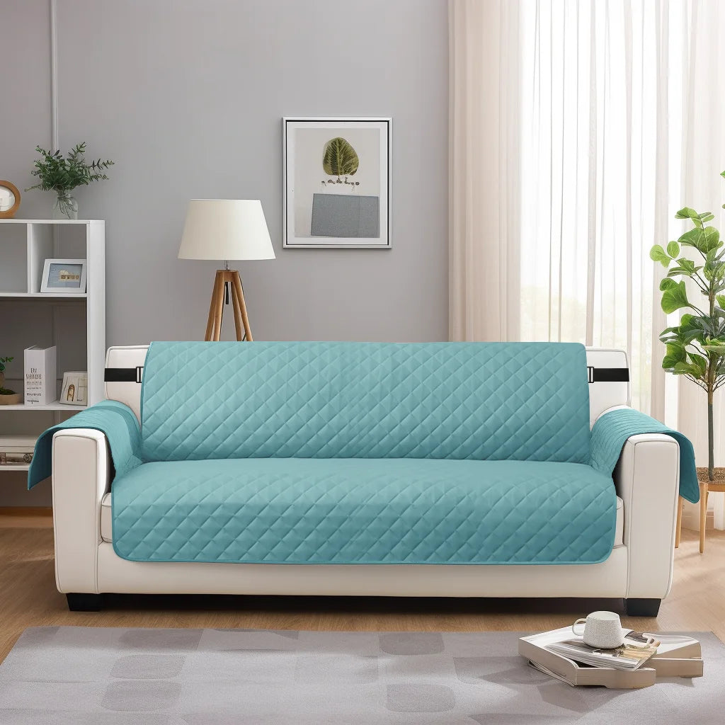 Waterproof Quilted Sofa Cover for Dogs and Cats