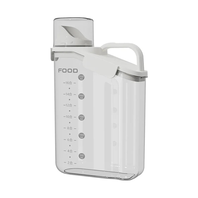 Moisture-Proof Storage Container for Pet Food Snacks