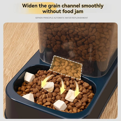 Automatic Cat and Dog Feeder with Water Dispenser