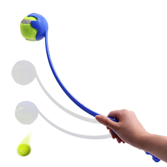 Pet Ball Launcher Stick - Hands-Free Dog Ball Thrower