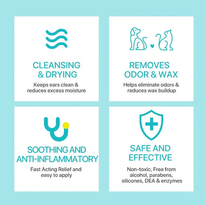 Pet Ear Powder for Dogs and Cats Health