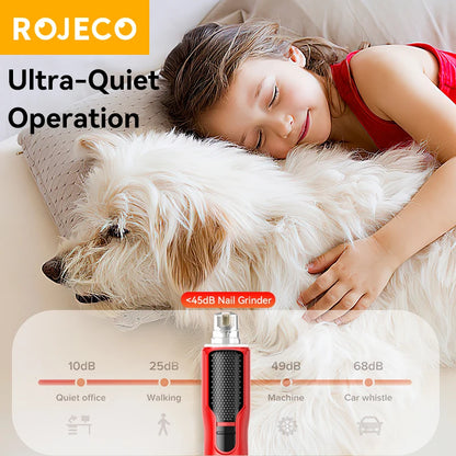 ROJECO Pet Electric Nail Grinder