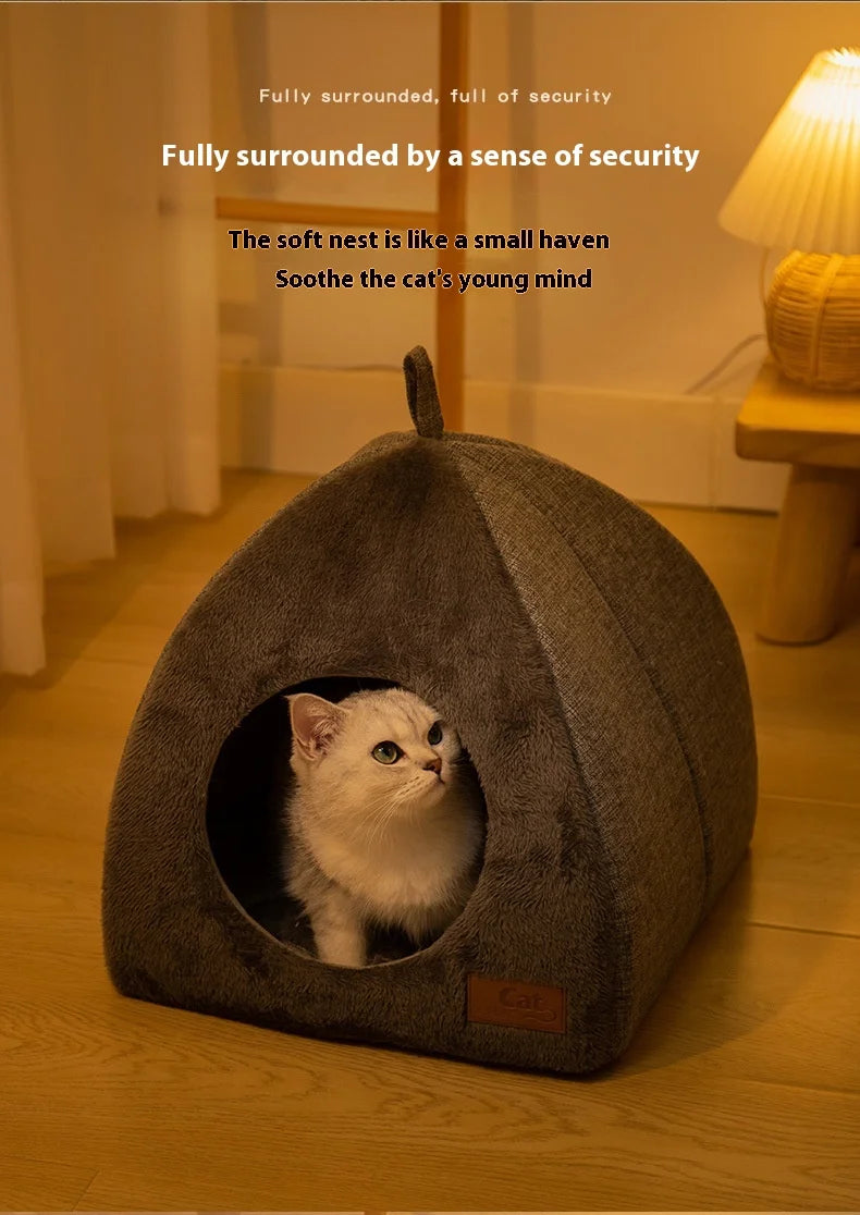 Triangle Cat Nest/House