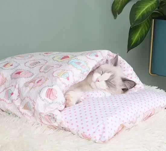 Kawaii Removable Cat Bed