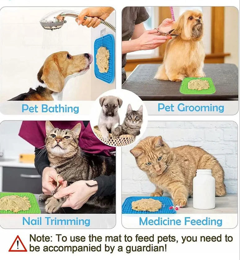 Pet Licking Mat for Dogs and Cats