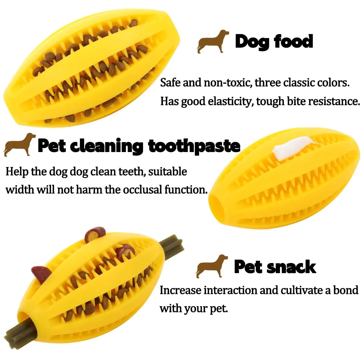 Pet Chew Toys for Teeth Cleaning for Dogs and Cats