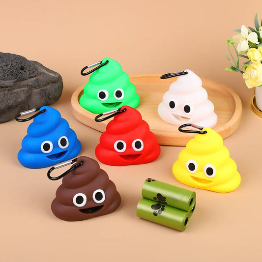 Creative Poop Shaped Waste Bag Dispenser