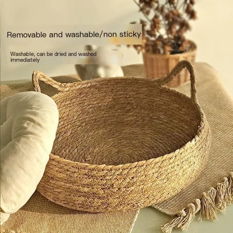 Four Seasons Pure Handmade Vine Woven Cat or Dog Nest