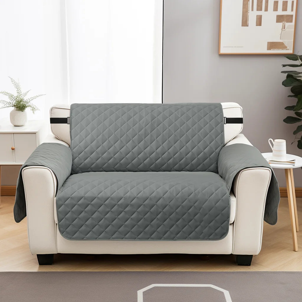 Waterproof Quilted Sofa Cover for Dogs and Cats