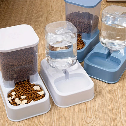 Automatic Cat and Dog Feeder with Water Dispenser