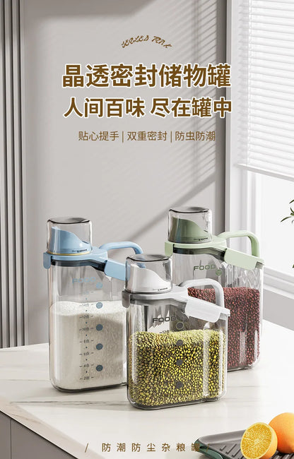 Moisture-Proof Storage Container for Pet Food Snacks