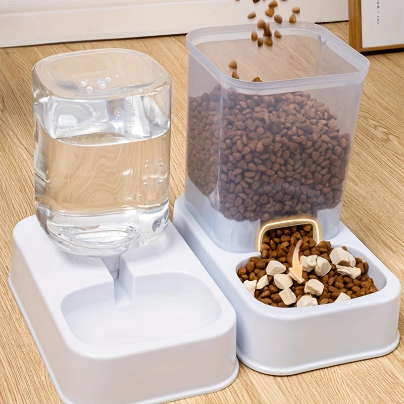 Automatic Cat and Dog Feeder with Water Dispenser