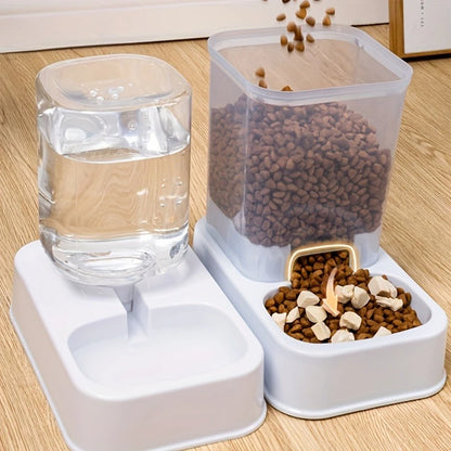Automatic Cat and Dog Feeder with Water Dispenser