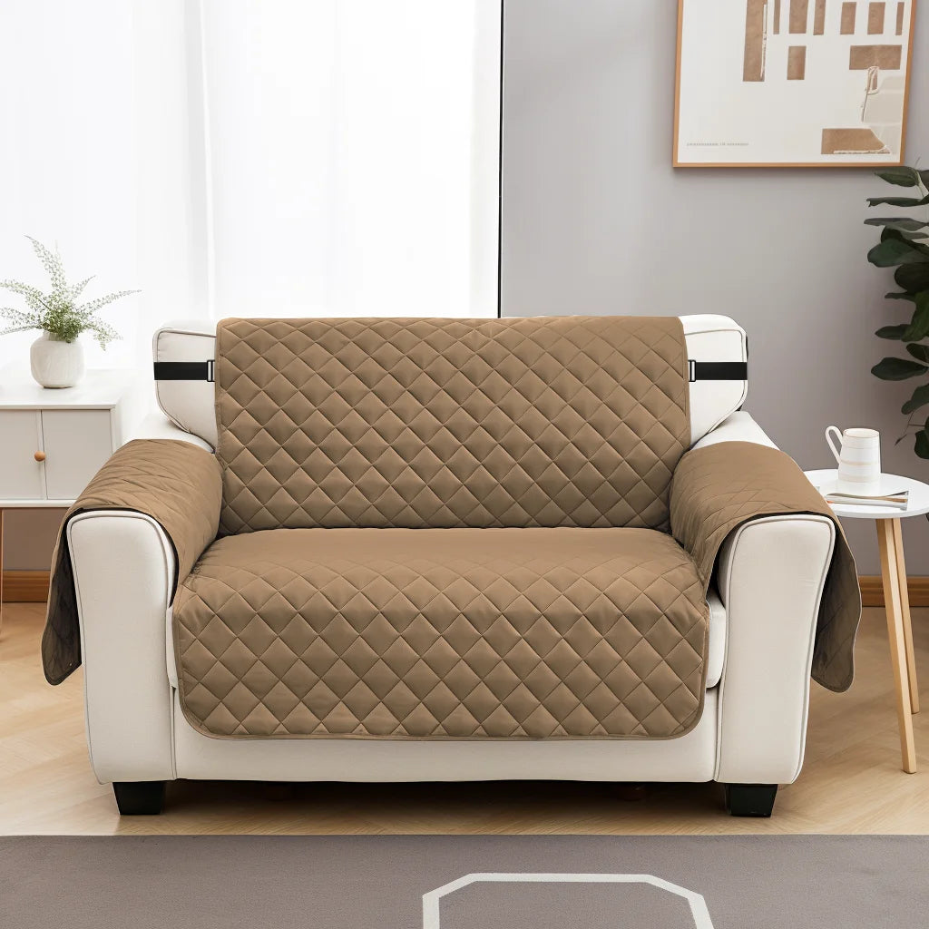 Waterproof Quilted Sofa Cover for Dogs and Cats